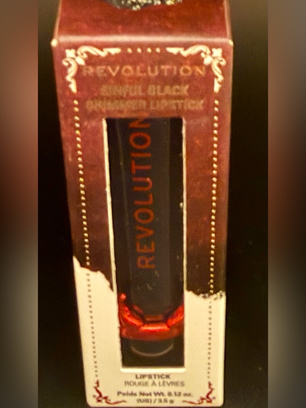Revolution “Ghostin” Black Velvet Lip Liner & Matte Liquid Lipstick Set plus - Picture 6 of 10